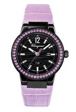 Salvatore Ferragamo F53SBQ68P09 SB52 F-80 Pink Sapphires Date Leather