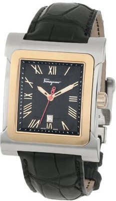 Salvatore Ferragamo F58LBQ9509 S009 Palagio Square Rose Gold Two Tone