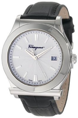 Salvatore Ferragamo F62LBQ9902 S009 1898 Black Leather Dress