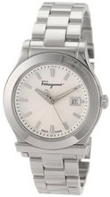 Salvatore Ferragamo F63SBQ9902 S099 1898 Steel Bracelet Date