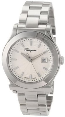Salvatore Ferragamo F63SBQ9902 S099 1898 Steel Bracelet Date
