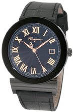 Salvatore Ferragamo F71LBQ6809 S009 Grande Maison Swiss Quartz Black Dial Genuine Leather