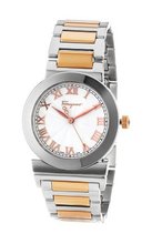 Salvatore Ferragamo F72SBQ9902 S095 Grande Maison Gold Ion-Plated Stainless Steel Roman Numerals