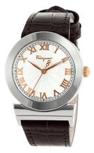 Salvatore Ferragamo F72SBQ9902 S497 Grande Maison Quartz Brown Genuine Leather Band