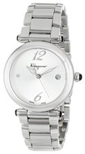 Salvatore Ferragamo F76SBQ9902 S099 Ballerina Stainless Steel Sunray Dial Date
