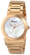 Salvatore Ferragamo FG2140013 GRANDE MAISON Analog Display Quartz Gold