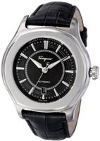 Salvatore Ferragamo FQ1010013 "Lungarno" Stainless Steel and Leather Automatic Self-Winding