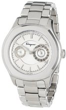 Salvatore Ferragamo FQ1060013 Lungarno Stainless Steel Automatic Sub-Seconds Date