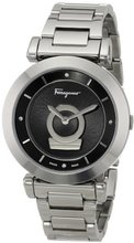 Salvatore Ferragamo FQ4040013 Minuetto Analog Display Swiss Quartz Silver
