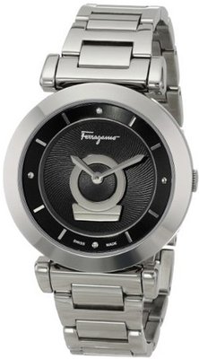 Salvatore Ferragamo FQ4040013 Minuetto Analog Display Swiss Quartz Silver