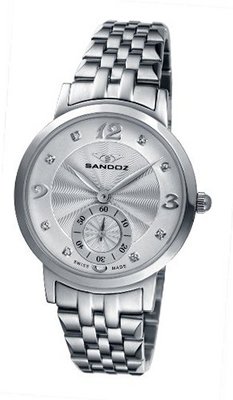 Sandoz Portobello Collection Ladies Diamonds Dial, Bracelet