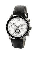 Sandoz The Race Collection Gents Chronograph With Tachymeter Scale, Leather Strap