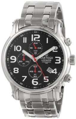 Sartego SLC409 Land Master Chronograph Black Face
