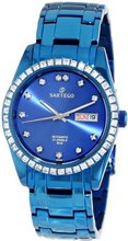 Sartego SLMB35 Classic Analog Blue Face Dial Blue Swarovski
