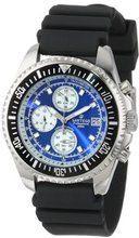 Sartego SPC43-R Ocean Master Chronograph Analog Diver Quartz Blue Dial Mother-Of-Pearl Rubber