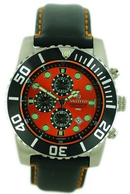 Sartego SPC55-L Ocean Master Leather Band Chronograph