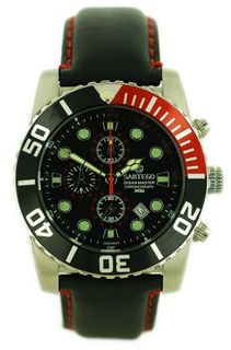 Sartego SPC71-L Ocean Master Leather Band Chronograph