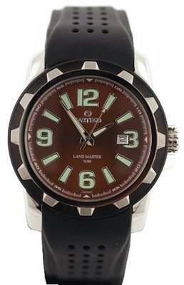 Sartego SQQ47 Land Master Rubber Band Quartz