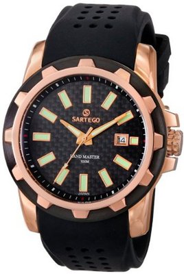 Sartego SQQ50 Land Master Rubber Band Rosegold