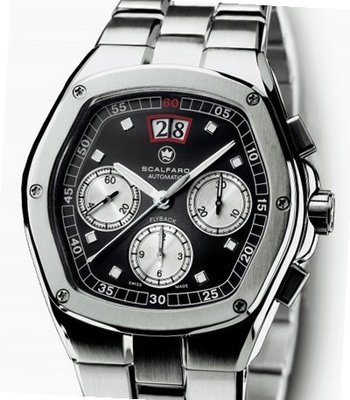 Scalfaro Porto Cervo Porto Cervo Chronograph Tricompax Big Date Flyback