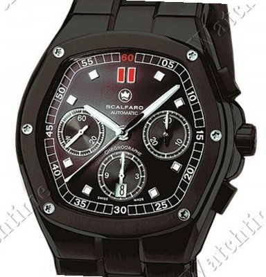 Scalfaro Porto Cervo Porto Cervo Stealth Chronograph TriCompax