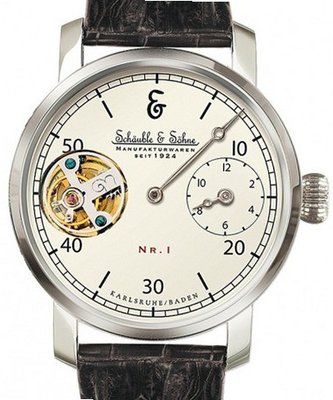 Schäuble & Söhne Handaufzgsuhr <Carl> Carl Regulator Tourbillon