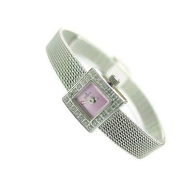 Scorva Solid Stainless Steel Twenty Four Top Grade Genuine Diamonds Exclusive To Amazon.Com Perfect Gift Life Time Warranty Diamond Setting Mini Giga STP1039