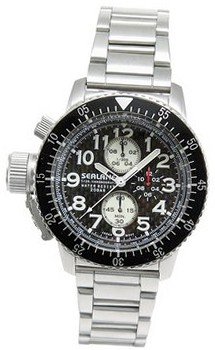 SEALANE 20 BAR chronograph metal SE28-MBR 