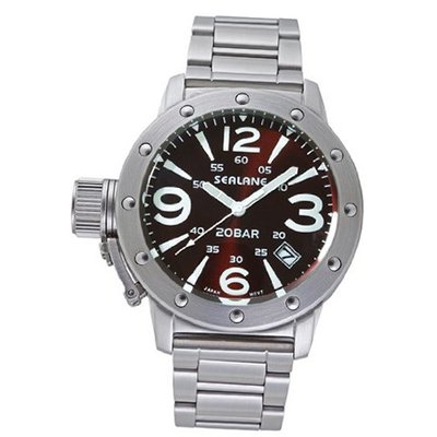 SEALANE 20 BAR design metal N luminescent SE32-MBR mens