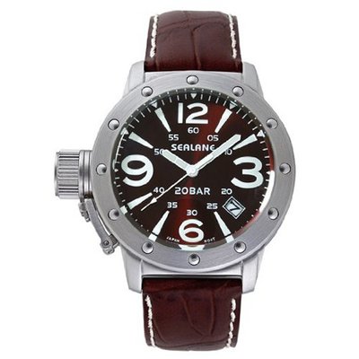 SEALANE 20 BAR mens design leather N luminescent SE32-LBR men's