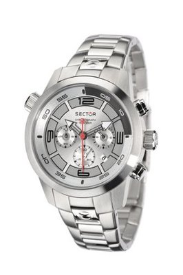 Sector Oversize Chronograph Silver Dial 3273602115