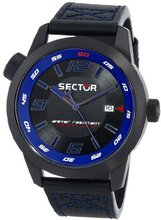 Sector R3251102020 Oversize Analog Display Quartz Black