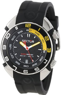 Sector R3251178125 Marine Shark Master Analog Stainless Steel