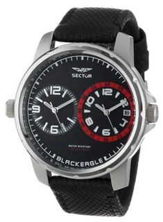Sector R3251189003 Urban Black Eagle Analog Stainless Steel