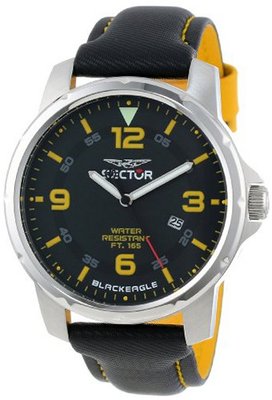 Sector R3251189004 Warranty Black Dial Analog