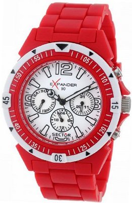 Sector R3251197010 Expander 90 White dial .
