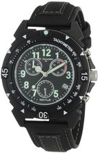 Sector R3271697025 Action Analog Display Quartz Black