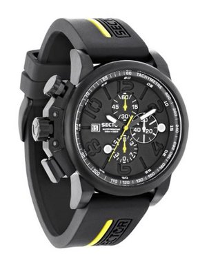 Sector R3271776001 Action 450 Analog Display Quartz Black