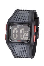 Sector Unisex in Black and Red Plastic, form Rectangle, line Expander, weight 58 grams