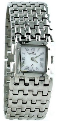 Seculus Classic 1644.2.763 ss case, white mop dial, ss bracelet