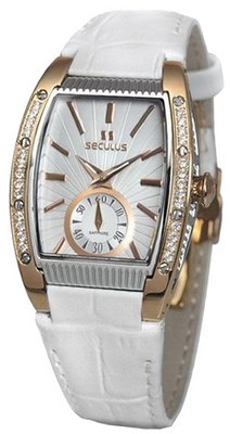 Seculus Design 1667.2.1069 white, pvd cz stones