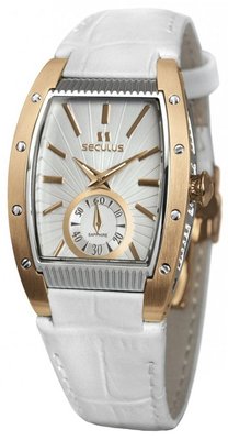 Seculus Design 1667.2.1069 white, pvd-r, white leather
