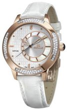 Seculus Design 1671.2.1063 white mop, pvd-r cz stones, white leat