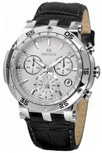 Seculus Sports 1682.2.503 white, ss, black leather