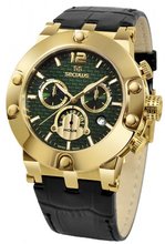 Seculus Sports 4490.2.503 green, pvd-y, black leather