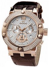 Seculus Sports 4490.2.503 white, pvd-r stones, brown leather