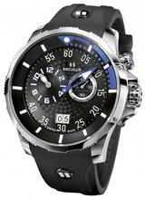 Seculus Sports 4505.3.422 black-blue, ss, black silicon