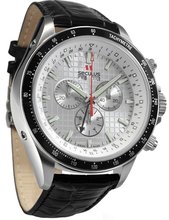 Seculus Sports 9531.2.504 white, ss, black leather