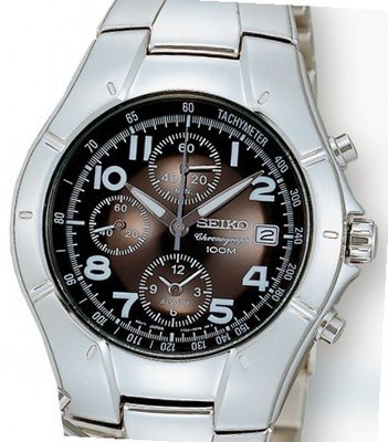 Seiko Alarm-Chronograph with Tachymeter