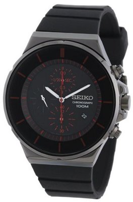 Seiko Black Dial Chronograph SNDD61